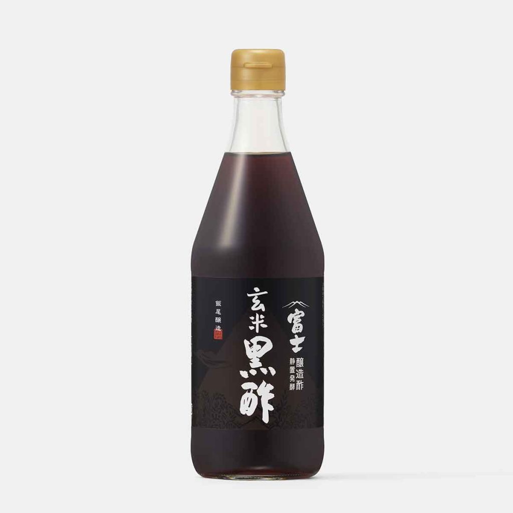 〈富士酢〉の富士玄米黒酢