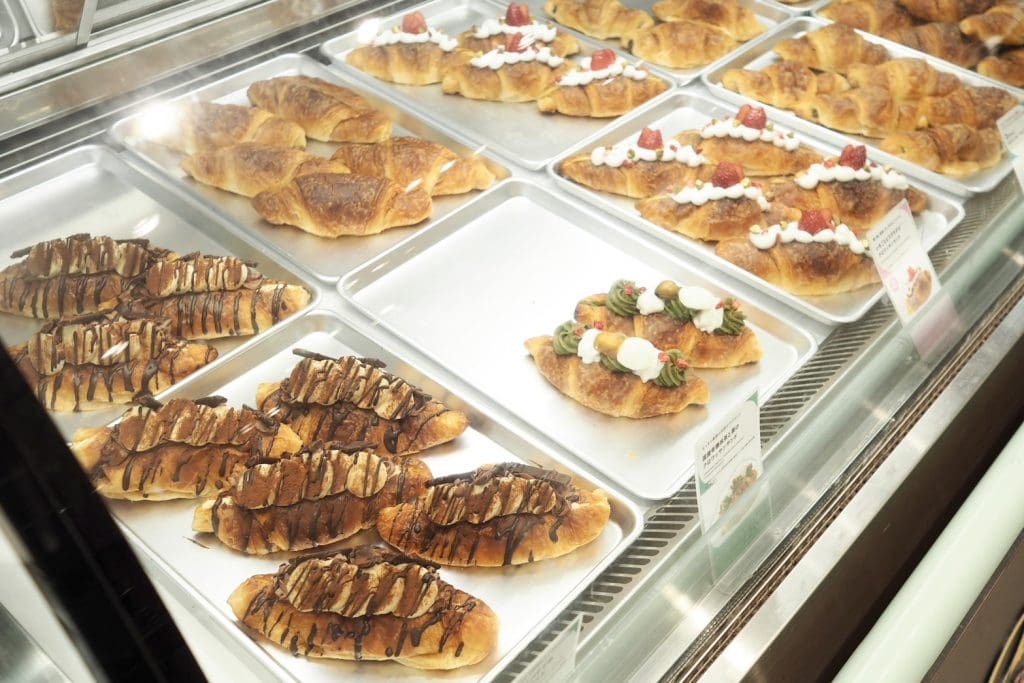 2foods銀座ロフト店で販売されている2Bread クロワッサン各種