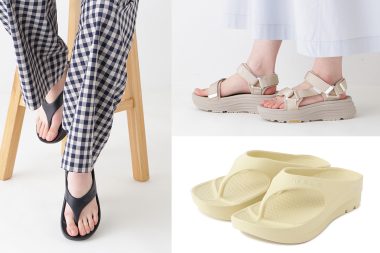 TELIC× human womanコラボレーションサンダル