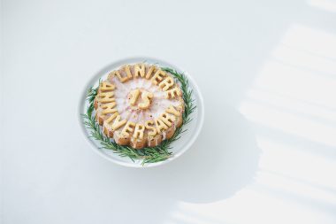 リンネル15周年お祝いケーキ
