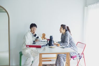 ブランドのPRやディレクションを務める滝口和代さんと菊池亜希子さん！