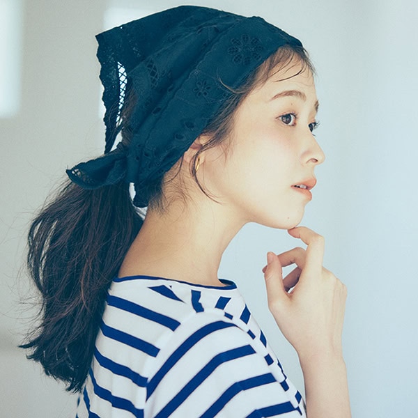 YouTuber、モデルのゆべしさんが注目するレース小物