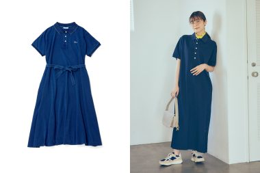夏に着たいポロワンピース