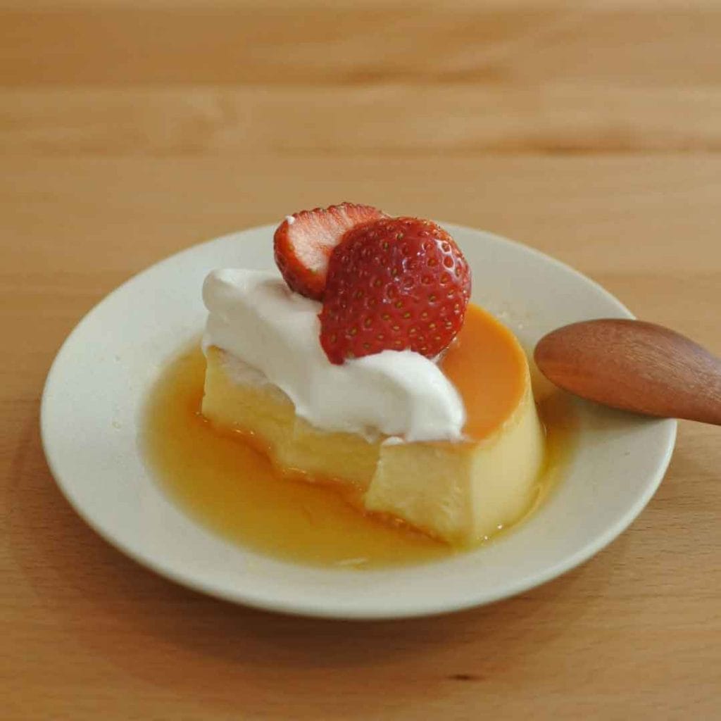 無印良品の蒸篭（せいろ）を使って作ったプリン