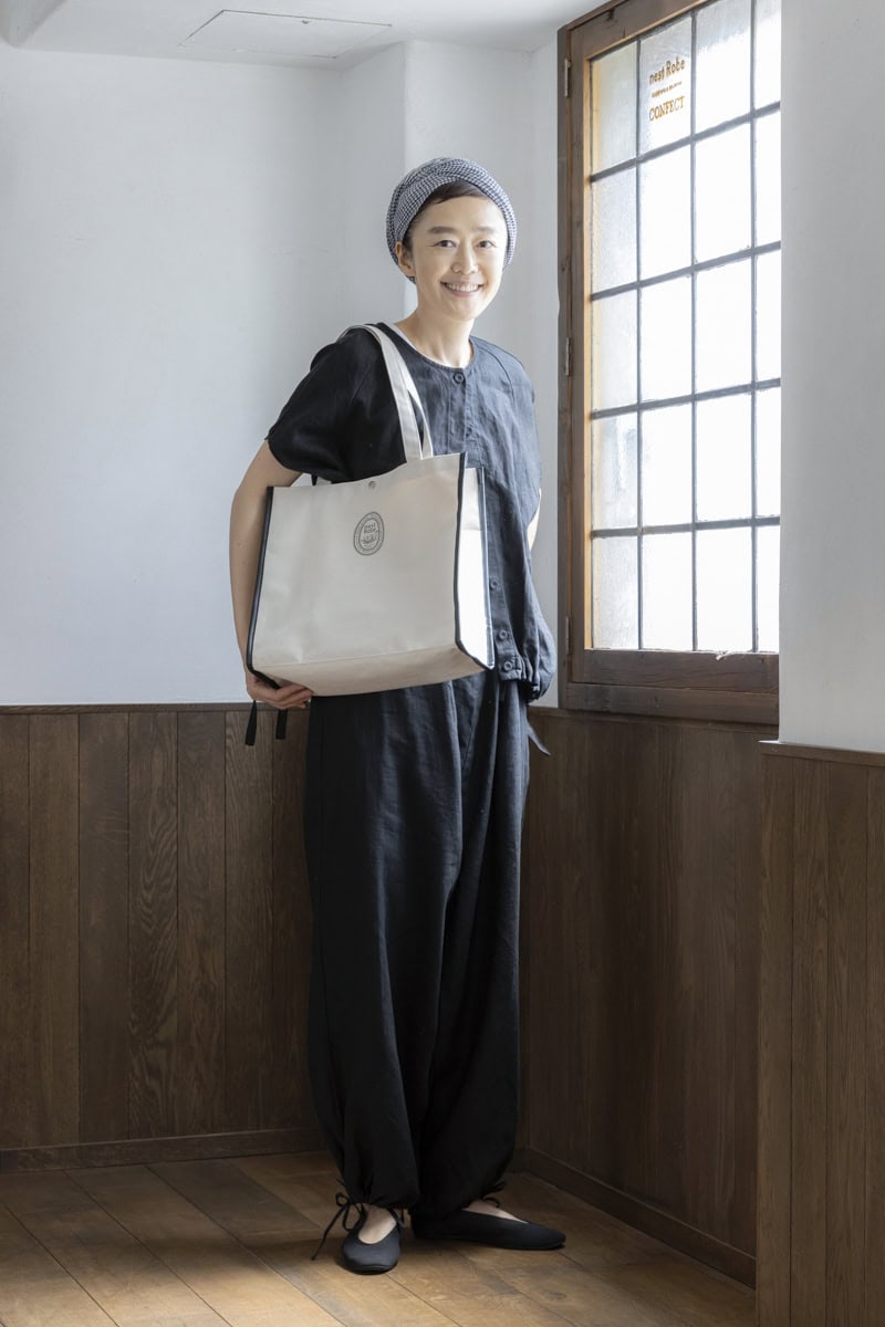 【リンネル8月号付録】滝口和代さんのおしゃれファッションスナップ