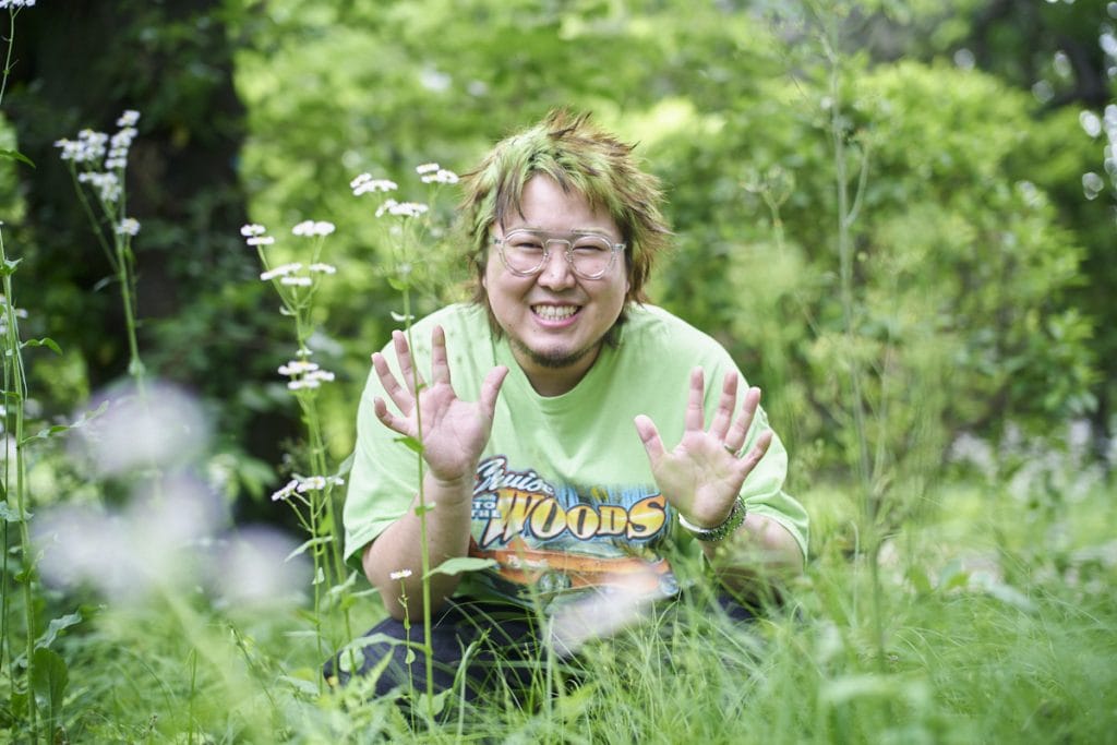 CD作品『けっかおーらいEP』は、自分の「初」が詰まった作品だと話すこっちのけんとさん。