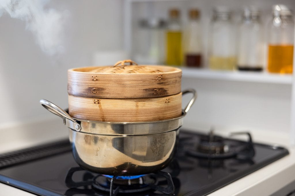 【基本のせいろの使い方② 調理編】 食材を詰めて、蒸す