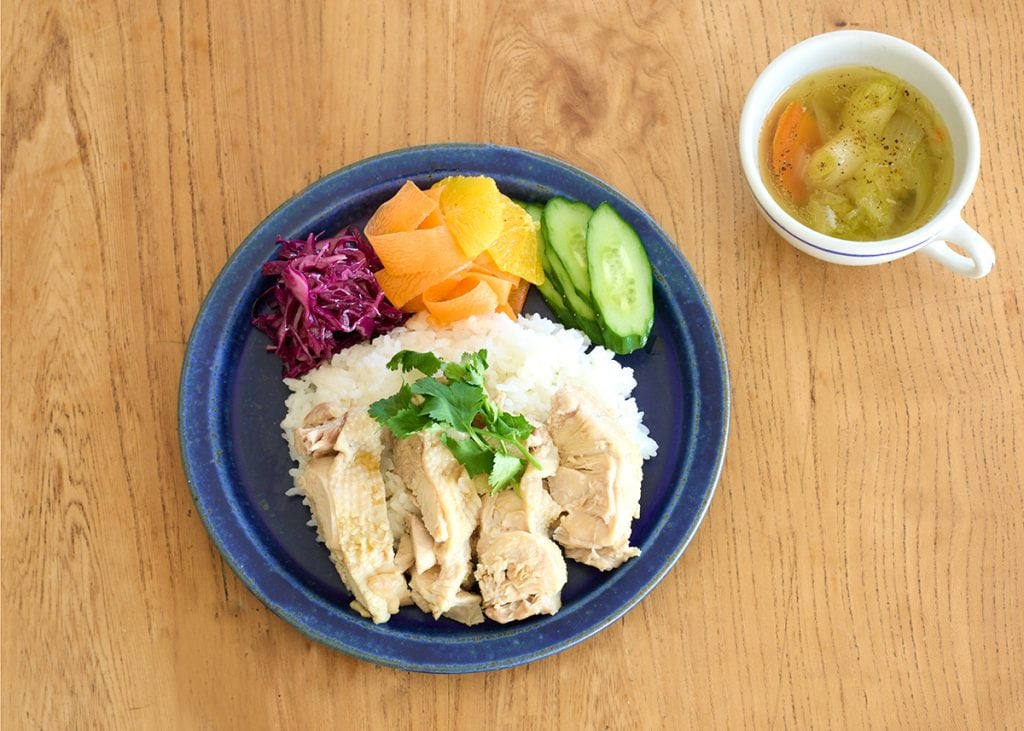 おうちカフェ風ワンプレートごはん　エスニックランチプレート