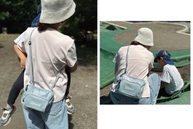 屋外のアクティビティに便利なsmart7月号のColemanショルダーバッグ付録