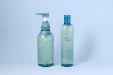 （左から）無印良品　リンスインクールシャンプー 400mL ￥1,490、300mL ￥1,290