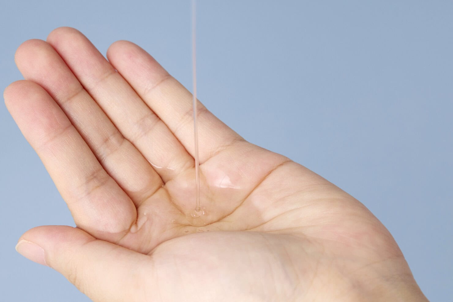 無印良品　リンスインクールシャンプーはサラッとしたテクスチャー