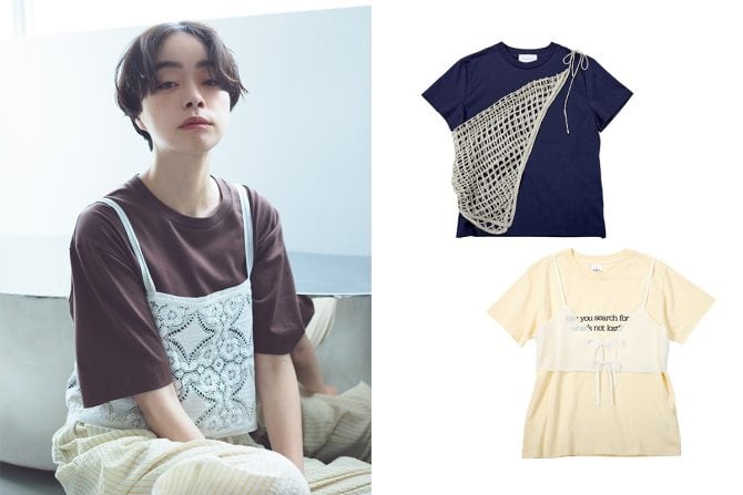 定番のTシャツが、おしゃれに見える着こなしコーディネートテクニック