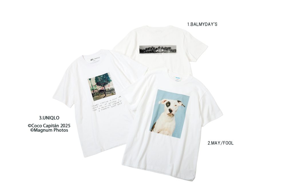 「フォトTシャツ」でおしゃれの鮮度を更新！
