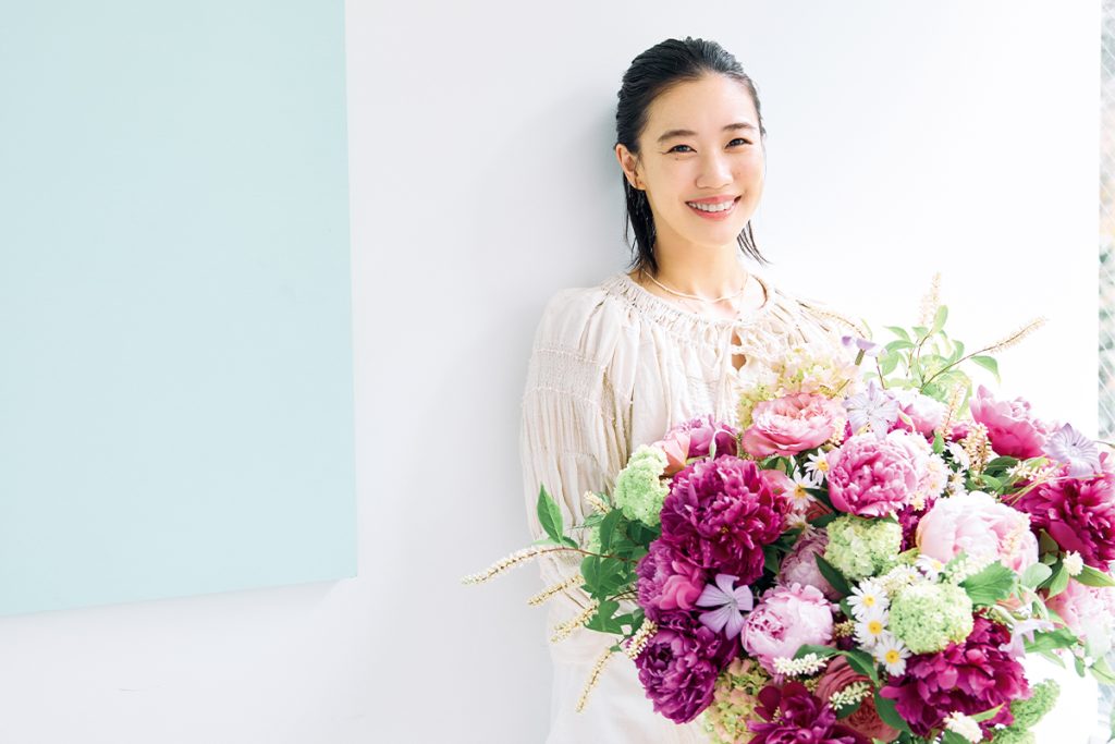 蒼井優さんにインタビュー【リンネル創刊15周年】