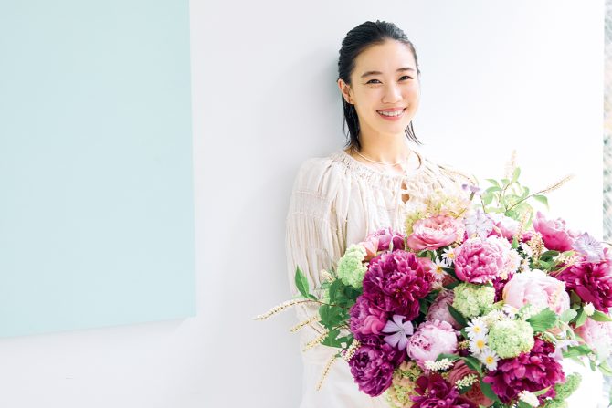 蒼井優さんにインタビュー【リンネル創刊15周年】
