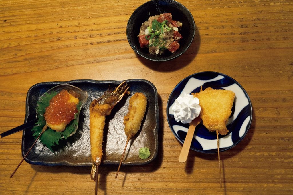 「OMO7大阪（おも） by 星野リゾート」の「めっちゃ串かつどっぷりツアー」王将倶楽部