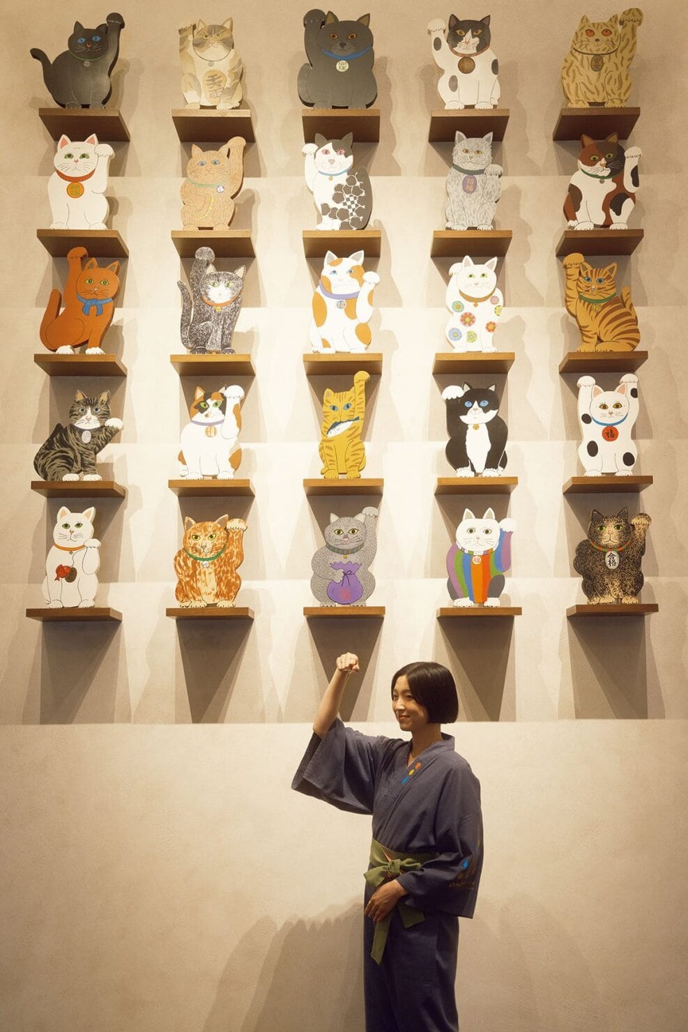 「OMO7大阪（おも） by 星野リゾート」の招き猫