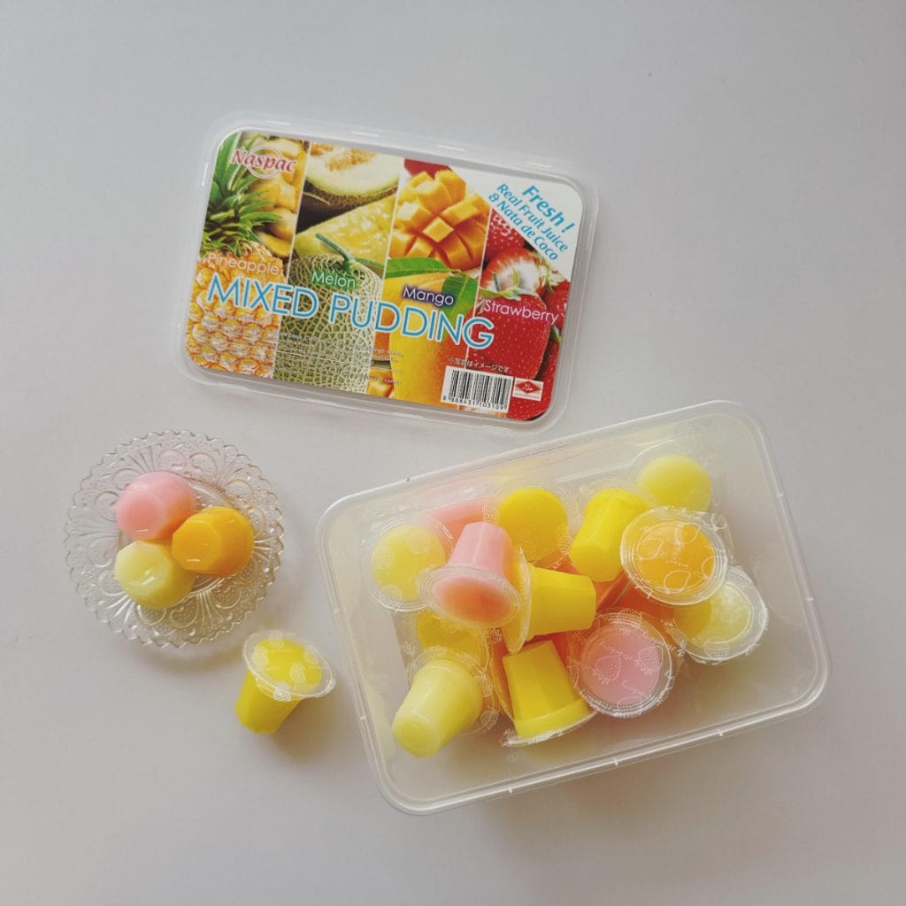 カルディ　ナスパック　ミニプリンアソート　ナタデココ入り
