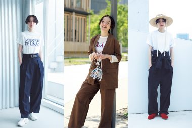 【リンネル8月号】 読者に人気のコーデランキングBEST 5「Tシャツ」コーデをご紹介します