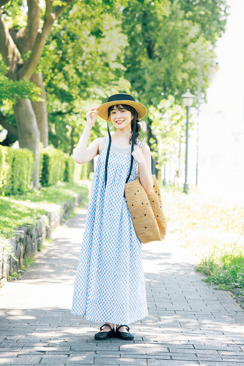 ゆべしさんは、クラフト感あるテキスタイルや涼やかな小物で夏スイッチON