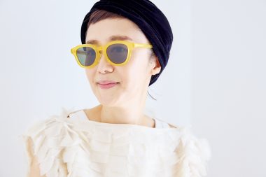 滝口和代さんは、アヤメのイエローのサングラスをヘビロテ中。