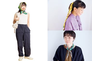 くるくる巻いていつもの着こなしに新鮮さをプラス！大人のスカーフアレンジ術5選】をご紹介