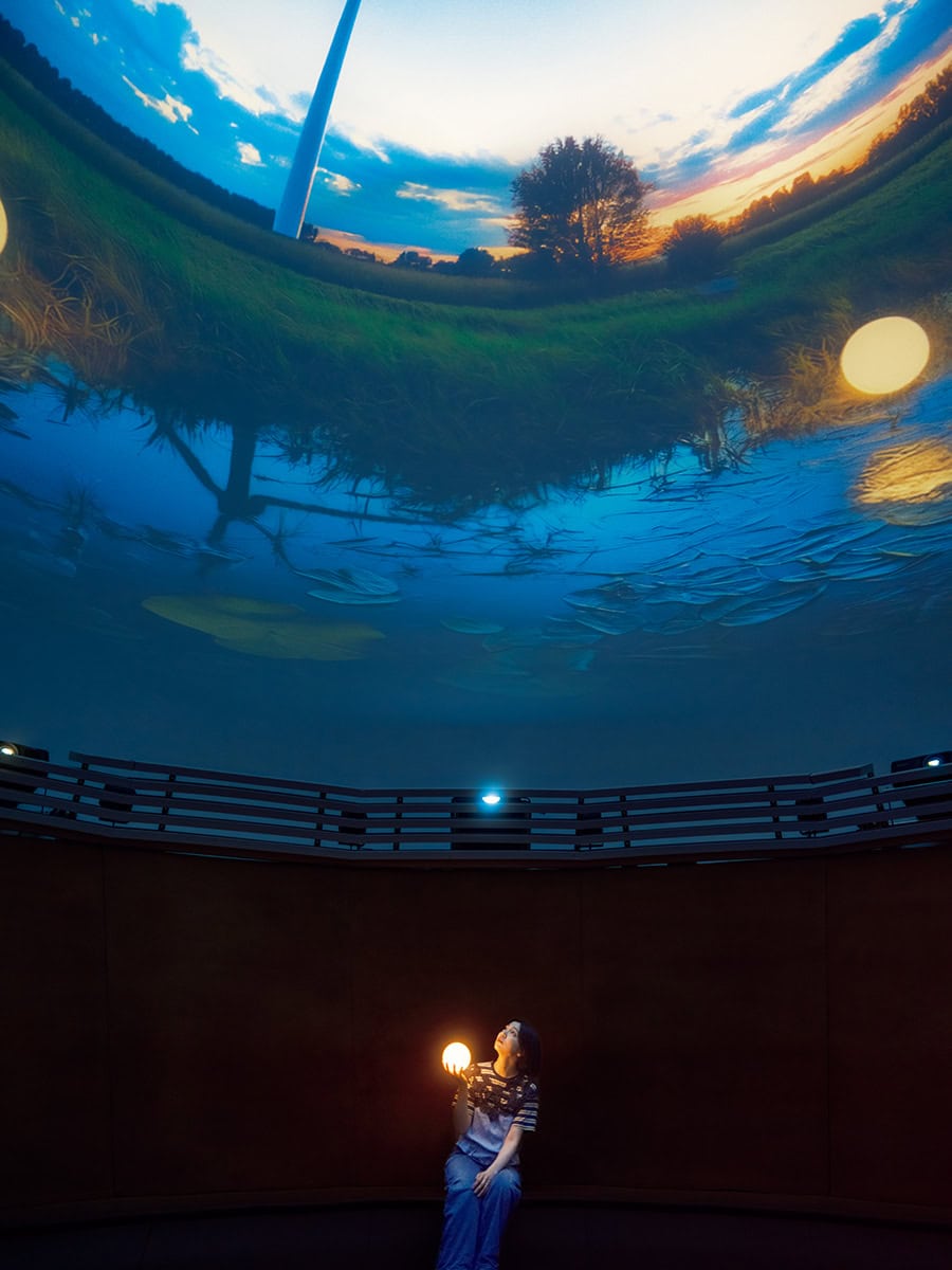 オランダ館パビリオンレビュー④最後は360度映像のドームシアターへ
