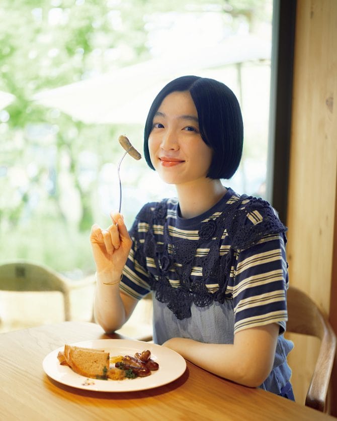 ガイドしてくれたのは...モデル・小谷実由さん