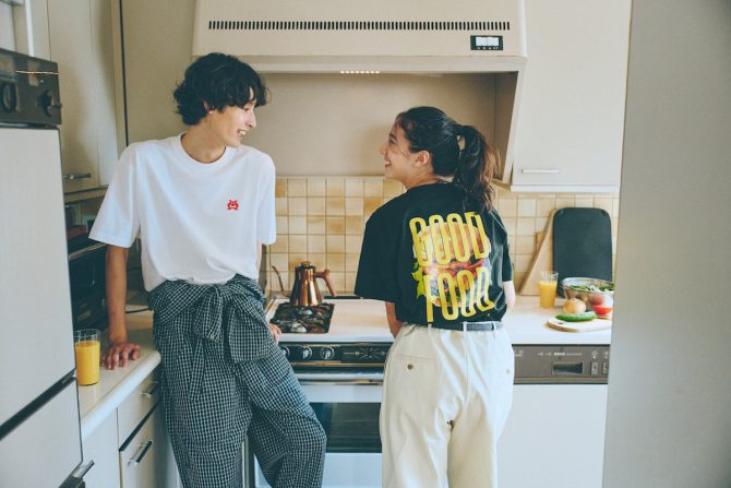 GOODFOODのTシャツでGOODFOODな毎日を