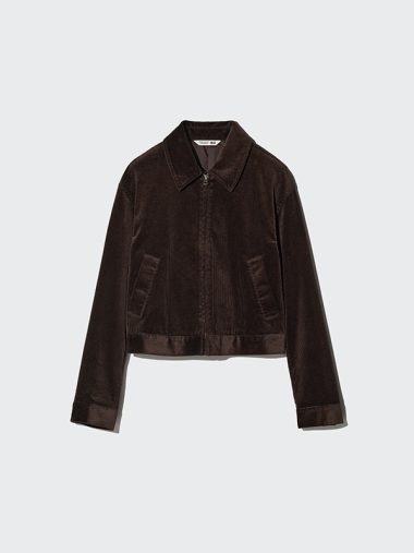 コーデュロイショートジャケット