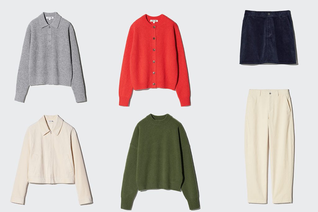 UNIQLO and COMPTOIR DES COTONNIERS 2025年秋冬コレクション