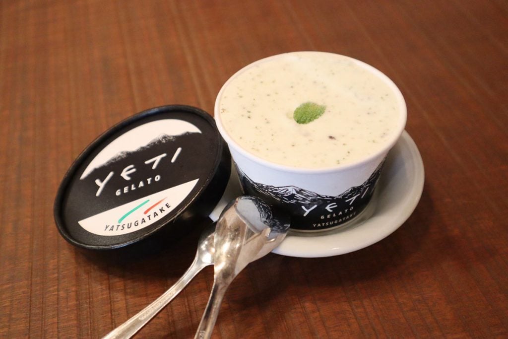 長野・上諏訪の「麻婆食堂どんどん」で食べられるYETIジェラート