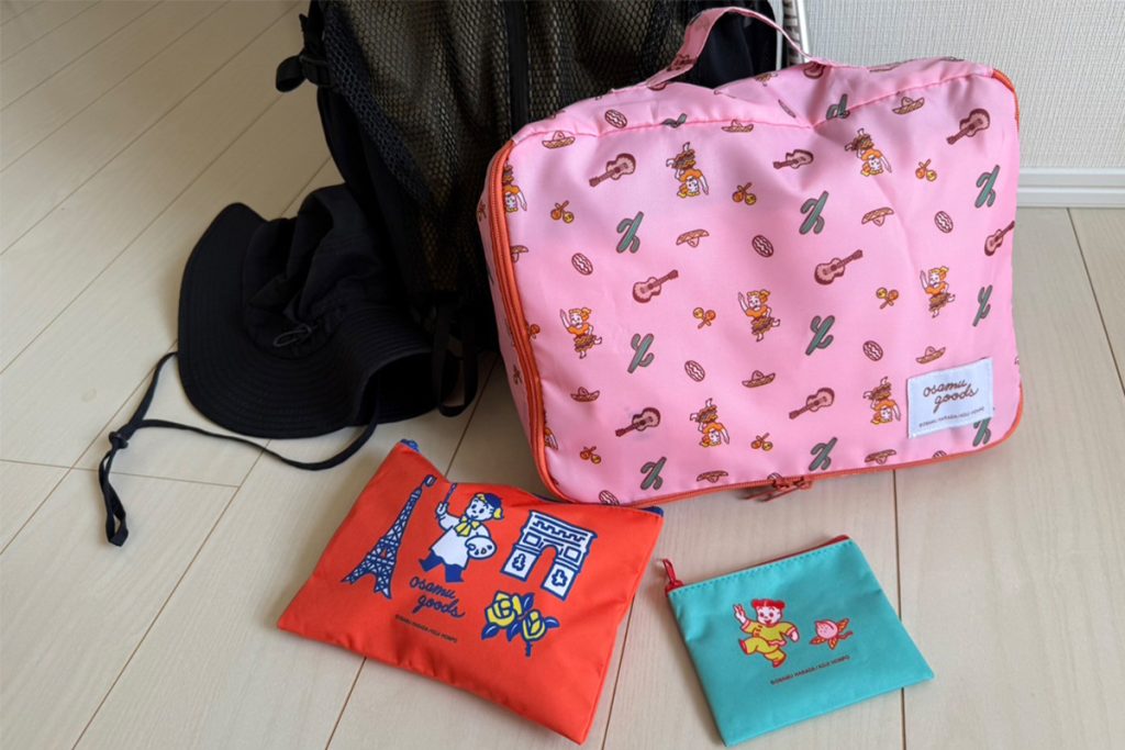 【リンネル付録】「オサムグッズ」のポーチ3点セットがかわいい！