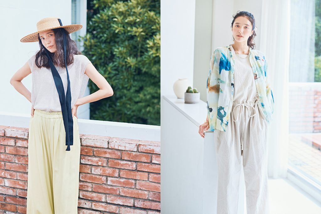 【屋外の暑さと冷房の冷えをおしゃれでどうする？】ノースリーブ×シャツコーデをご紹介します【リンネル10月号】