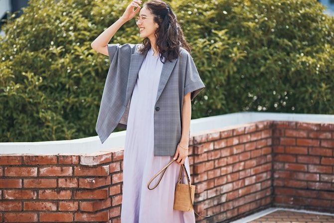 【着やせする大人のノースリーブ選びとは？】冷房対策になる、ノースリーブ×ジャケットコーデをご紹介します！