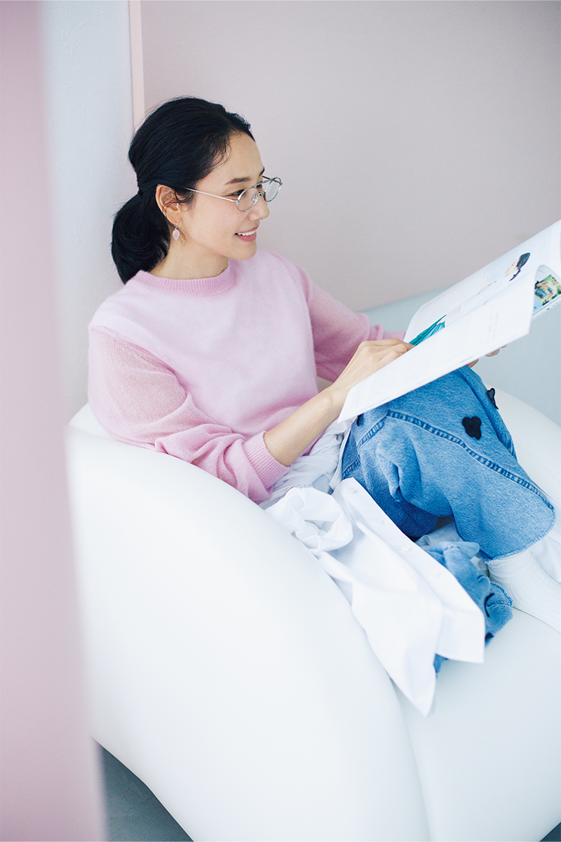 「コラボアイテム作りではずっとほしかったものを作れて夢のようだった」と話す吉田羊さん。