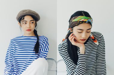 定番ボーダーTシャツ×秋はベレー帽やスカーフの「小物使い」4選をご紹介します【リンネル11月号】