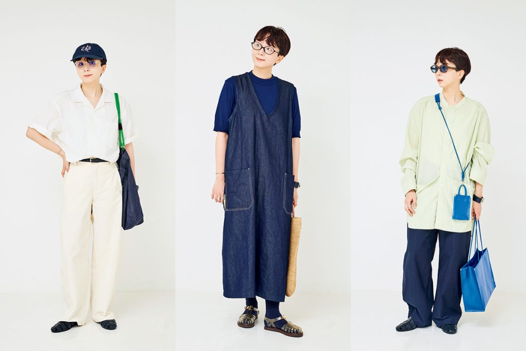 暑さが残る秋の始まり何着る？ファッションインフルエンサーkiko.さんの私服