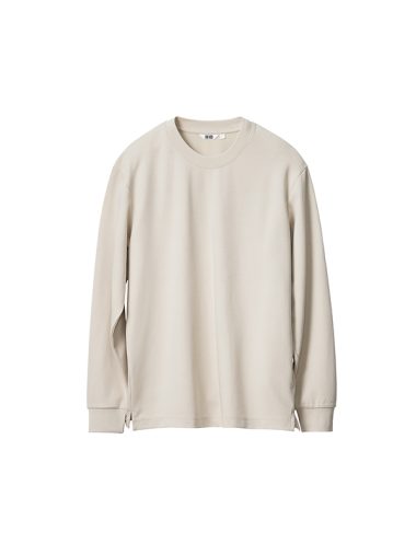 エアリズムコットンクルーネックTシャツ