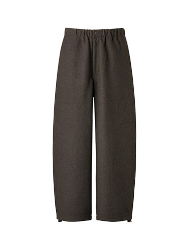 ブラッシュドスウェットワイドパンツ