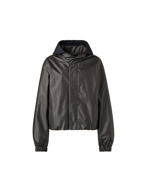 コーティングショートブルゾン