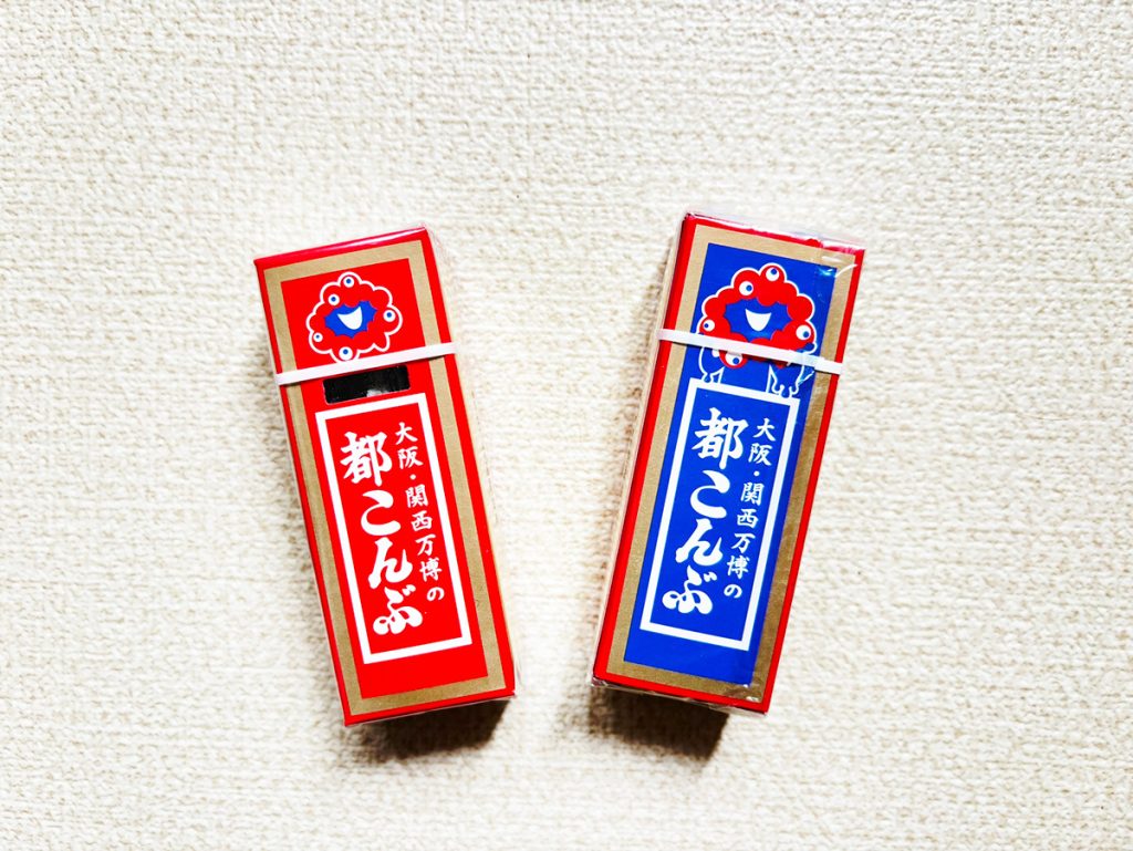 ミャクミャクカラーの大阪・関西万博の都こんぶ