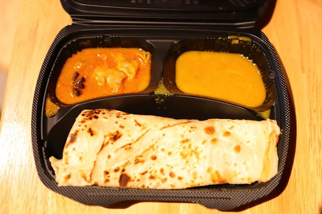 大阪関西万博マレーシアパビリオンのロティチャナイという、南インド由来の薄焼きパンが人気