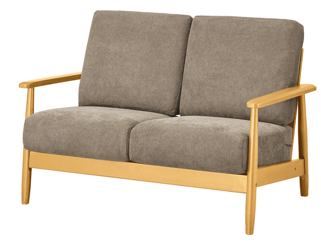 ニトリの2人掛けソファー