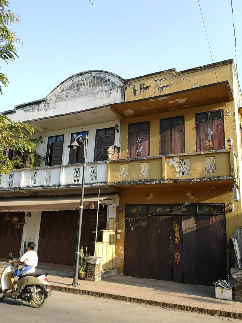 柳沢小実さんのラオスで旅した街の様子