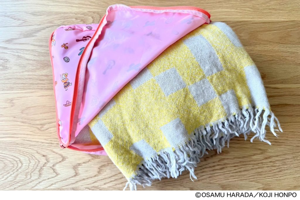 厚みがあってもしっかり収納できます