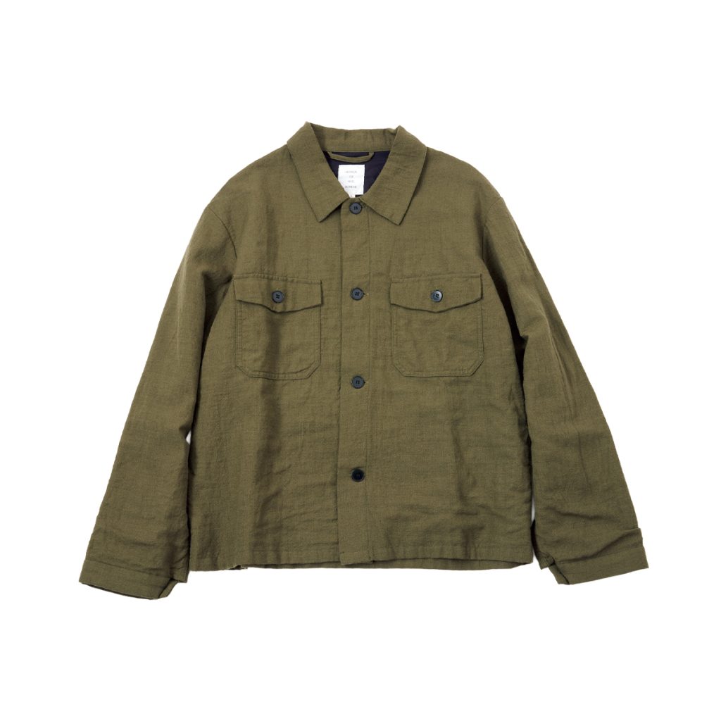 MAISON DE SOIL HOMMEのウールリネンのジャケットは秋冬に大活躍！【リンネル11月号】