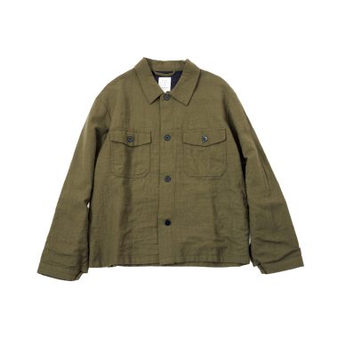 MAISON DE SOIL HOMMEのウールリネンのジャケットは秋冬に大活躍！【リンネル11月号】