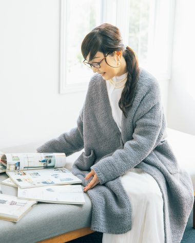 【リンネル創刊15周年リレーインタビュー vol.8】内田彩仍さんが登場！【リンネル12月号】