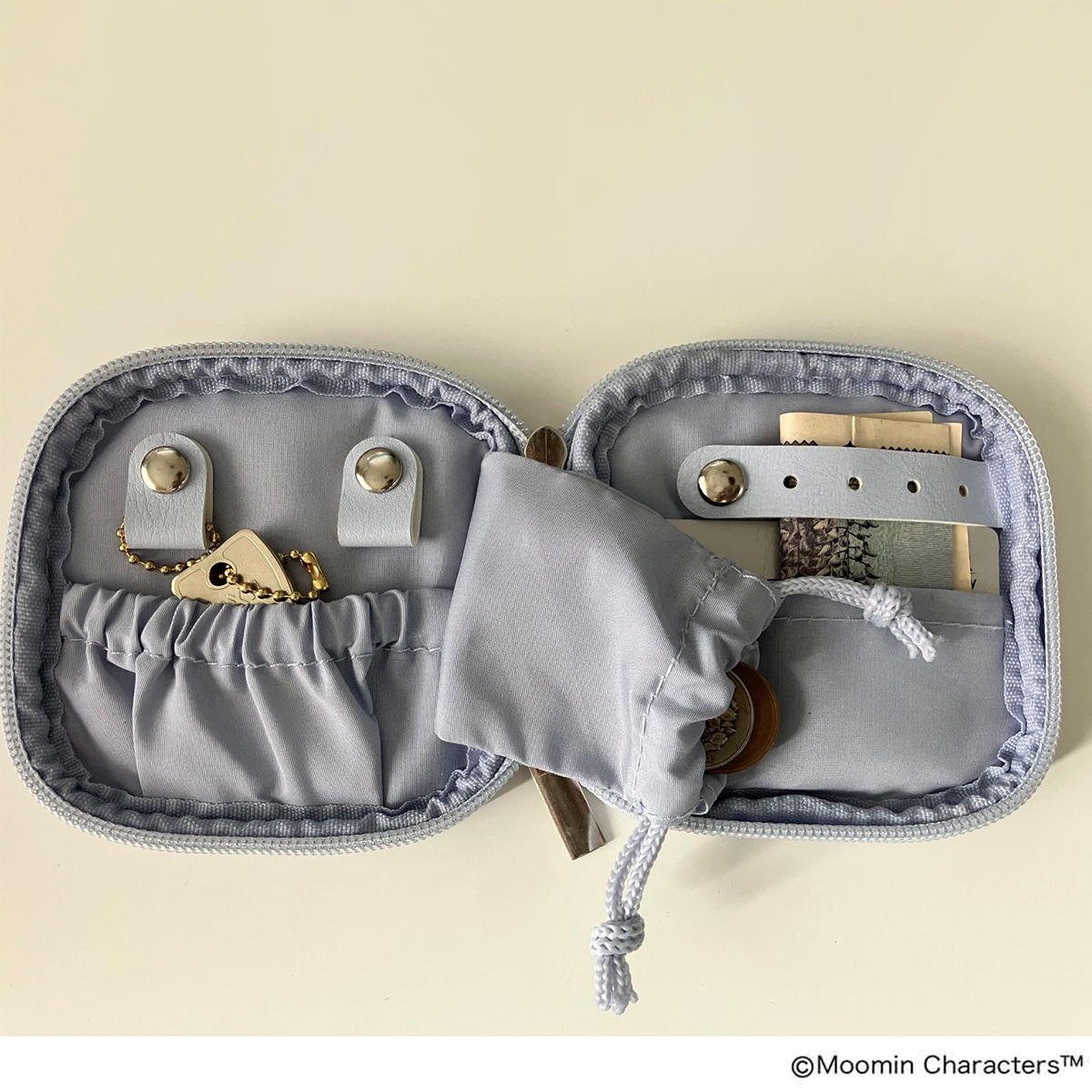 【リンネル付録】リトルミイの刺しゅうのアクセサリーポーチは、お財布としても使えて便利!